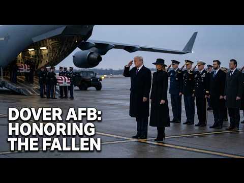 WATCH: President Trump and Military Leadership Honor Fallen Heroes at Dover AFB