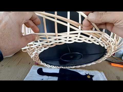 Винтажное ажурное кашпо