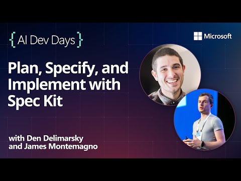 Plan, Specify, and Implement with Spec Kit