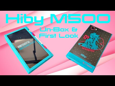 Hiby M500 Un Box and First Look   4K