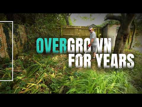 OVERGROWN for YEARS...Busy Mum of 3 Needs a Garden Rescue!
