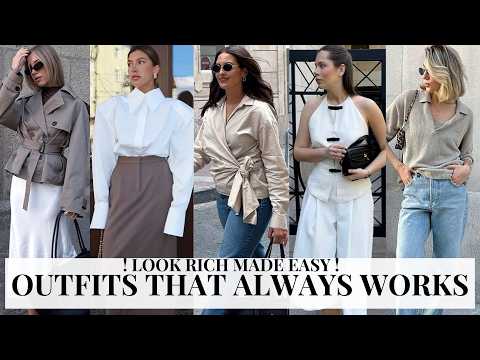 How to Dress Like a Rich Woman Without Breaking the Bank" | How to an elegant woman.