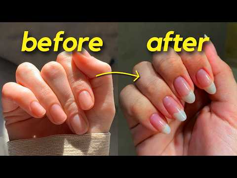 how ANYONE can grow long natural nails FAST