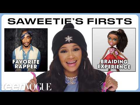 Saweetie Reveals Her "First" Everything! | Teen Vogue