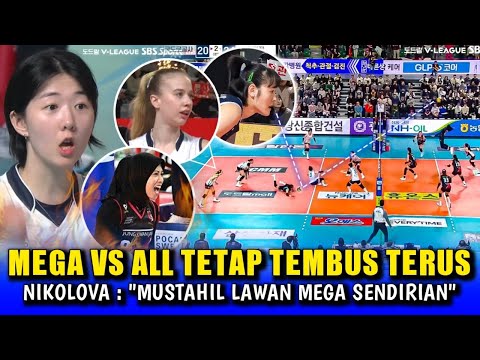 Nikolova : "Mega The Real Monster BACK ATTACK Sesungguhnya - Buat Kami Gemeteran Tiap Kali Spike"