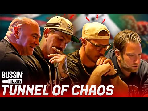 Dana White Introduces Dave Portnoy & Barstool To The Blackjack Tunnel Of Chaos