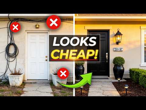 The Most RIDICULOUS Exterior Mistakes That Make Your Home Look Cheap — Nobody Tells You