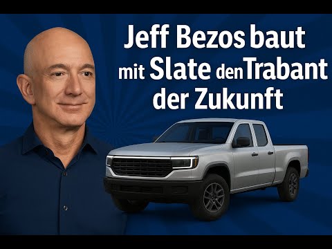 Jeff Bezos' Slate: Puristisches Auto für wenig Geld – der Trabant der Zukunft!