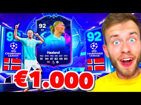 Ich habe 1.000€ in FC 24 Packs investiert & _____ gezogen! 👀