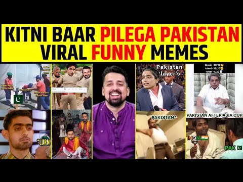 PAKISTAN KI HAAR KO MEMES MEIN DALA GAYA! 😂| VIRAL FUNNY MEMES | #indvspak #viralfunnymemes #funny