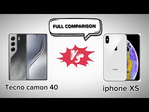 Tecno Camon 40 vs iPhone XS 🔥‎Budget King or Old Flagship Beast? Watch till the end to see who wins!