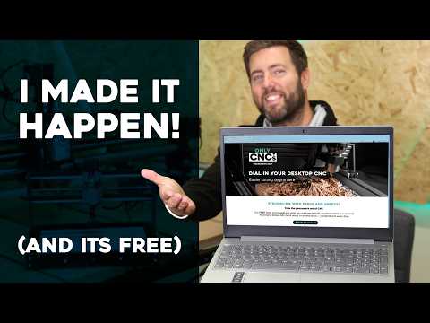 The desktop CNC platform everyone wanted! Easy feeds and speeds for you machine.