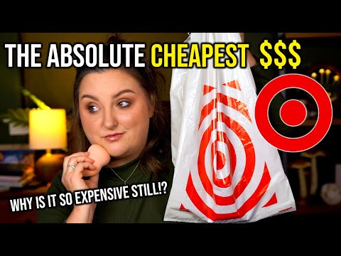 Full face of the CHEAPEST makeup at TARGET