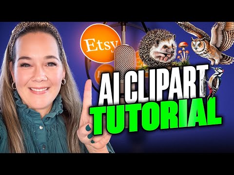 How to Create Bulk AI Clipart to Sell Online [Full Tutorial]