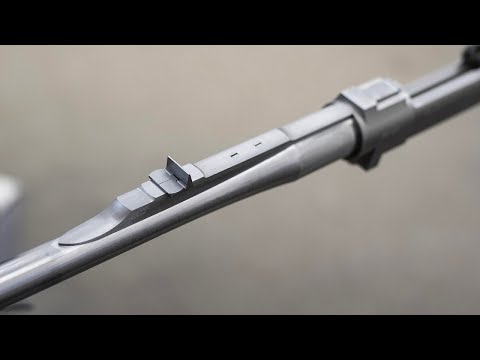 Machining a Quarter Rib for a Rifle Barrel