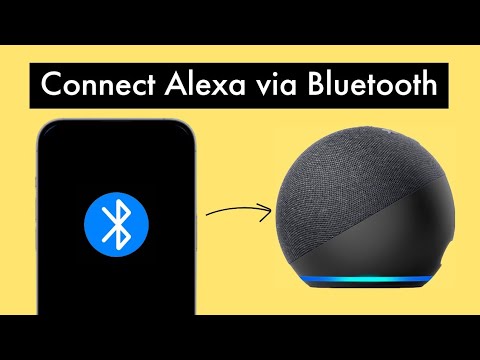How to connect Mobile with Alexa via Bluetooth | Alexa as a bluetooth speaker