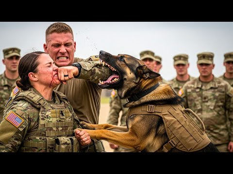 "Die Now" They Hit Her in Front of Her K9 Dog — Then Realised it's Handler Was a Navy SEAL