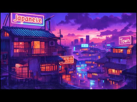 Tokyo Quiet Room 🌧️ Soft Lofi Mix for Late Night Focus | Live Stream by The Japanese Town