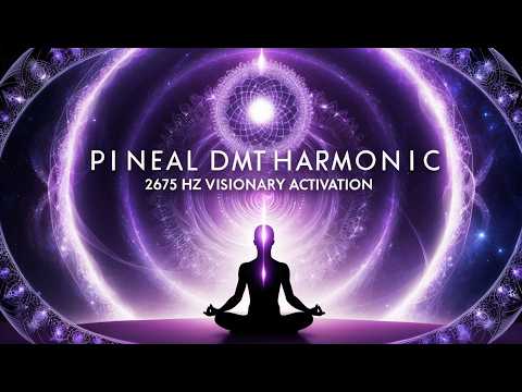 The Pineal DMT Harmonic | 2675 Hz Spontaneous Visionary Activation (8 Hours)