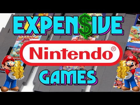 10 Rare and EXPENSIVE NES Games