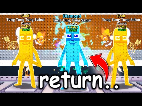 TUNG TUNG SAHUR Is BACK In Roblox Steal a Brainrot..