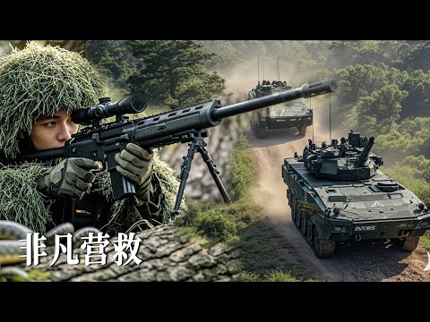 Multi Sub 【非凡营救】恐怖分子绑架了富豪女儿，谁知狙击兵王一招打爆对面的装甲车