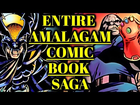 Entire Amalgam Comic Book Saga - The Time When Marvel And DC Created Fusion Heroes  - Explored