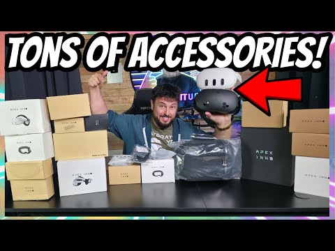 Reviewing a TON More Quest 3 & 3S Accessories!!! Unboxing