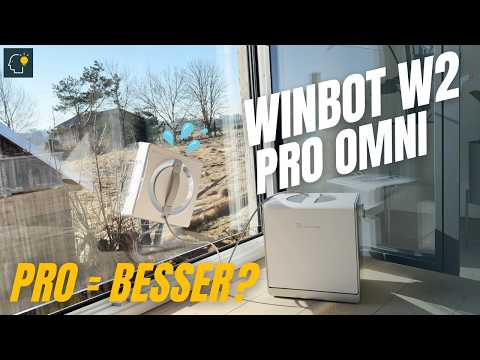 Ecovacs WINBOT W2 PRO OMNI | Review | The perfect window cleaning robot? (+ Comparison with W2 Pr...