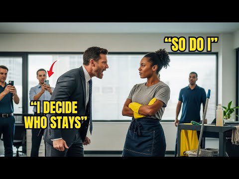 They Laughed at the New Cleaner—3 Days Later, She Fired the Entire Management