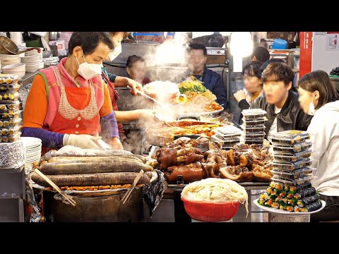 청춘을 바쳐 시장을 평정했다? 먹거리 끝판왕! 새벽부터 손님들로 꽉차버리는 전통시장 소문난 맛집 / Traditional Market Food / Korean Street Food