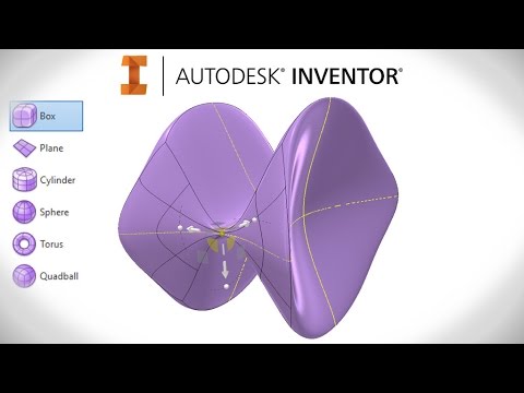 Freeform Modelling Tutorial | Autodesk Inventor