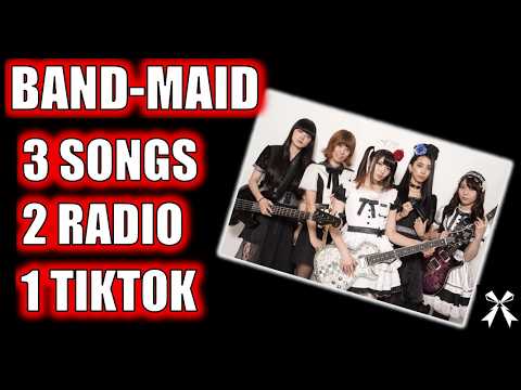 Band-Maid LIVE on Radio & TikTok | 3 Songs That Hit HARD | Ginger T Reacts