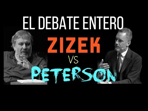 Debate entre Zizek y Peterson - Completo, sub en español y audio mejorado