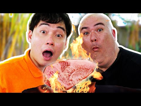 Uncle Roger Learn How To Cook Steak (ft. Guga)