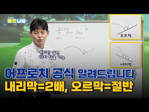 ⭐Approach within 20m⭐ Just remember this and hit it👍👍 [Lee Jeong-woong's Light Naung Episode 4]