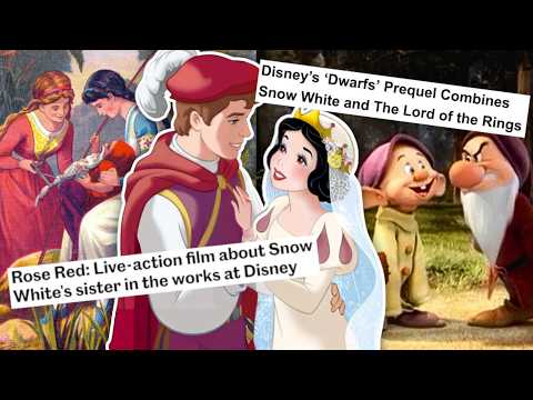 the snow white movies that disney never made 🍎🗡️📖