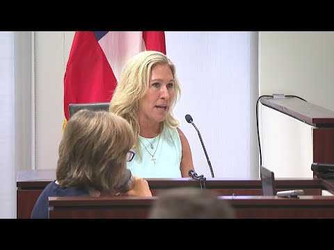Marjorie Taylor Greene takes the stand in re-election challenge lawsuit Pt. 1
