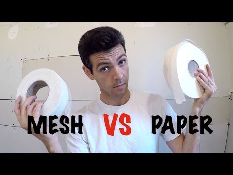 MESH TAPE VS PAPER TAPE!!!!!!!
