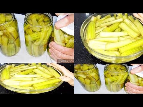 تصبير الخرشوف بأسهل طريقة والإحتفاظ به مدة طويلة بدون ثلاجة ولا مجمد