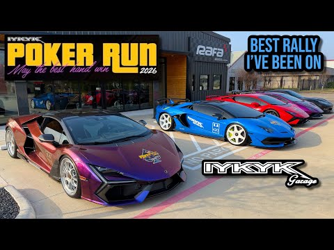 Had a Blast on IYKYK Poker Run 2026 Supercar Rally
