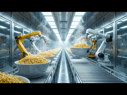 Inside a Modern Instant Noodle Factory — Full Production Process