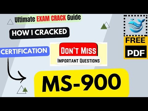 🚀 How I CRACKED MS-900 Exam in Just 4 Hours! | Microsoft 365 Fundamentals | Complete Guide +Free PDF