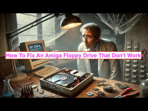 How to repair YOUR busted AMIGA floppy drive and PiMiga4 on a intel I7 mac mini