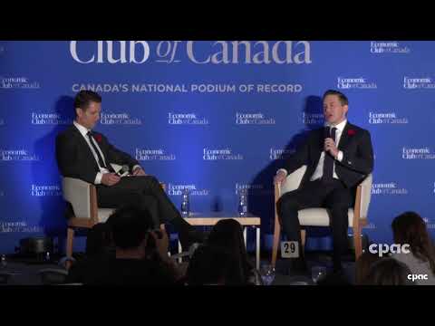 LIVE: Keynote Speech at the Economic Club of Canada