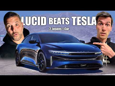 Lucid Sapphire Smashes Tesla Plaid's Acceleration - 2 Jasons 1 Car
