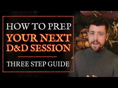 How to PREP your next Dungeons and Dragons session