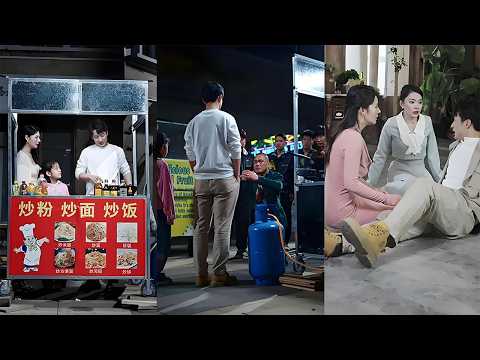 Beautiful Vendor Is Shaken Down by Thugs,Guy Eating Nearby Reveals Power with One Punch Them Flying!