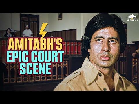 Amitabh’s FIERCE Court Scene in Khuddar! 🔥