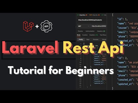 Laravel Rest Api Tutorial for Beginners | Laravel Rest Api Tutorial